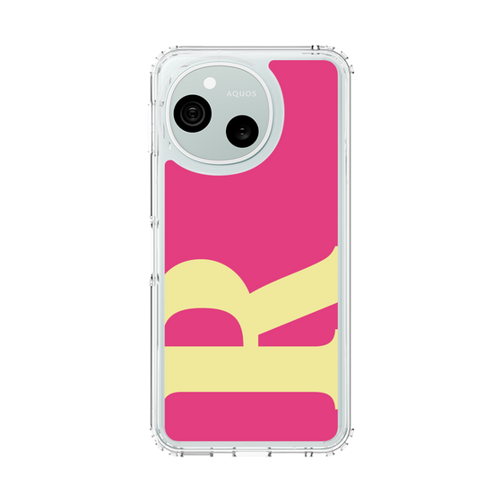 スリムプロテクションケース［ オリジナル - initial color - R pink ］