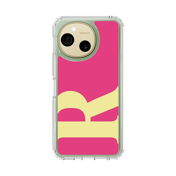 スリムプロテクションケース［ オリジナル - initial color - R pink ］