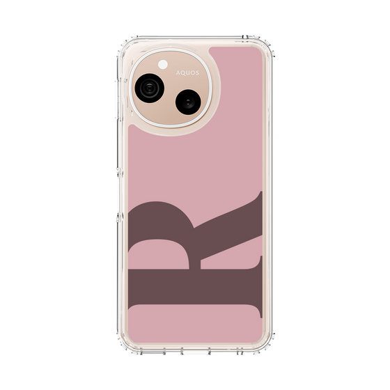 スリムプロテクションケース［ オリジナル - initial color - R dusty pink ］