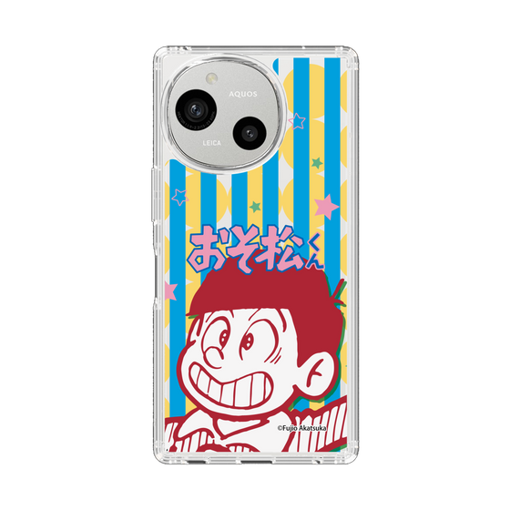 スリムプロテクションケース［ おそ松くん - お顔 ］