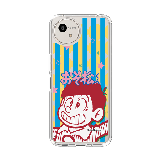 スリムプロテクションケース［ おそ松くん - お顔 ］