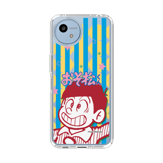 スリムプロテクションケース［ おそ松くん - お顔 ］