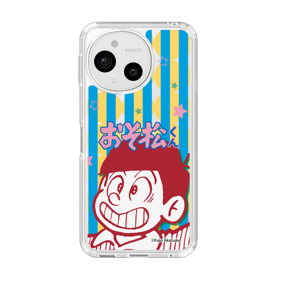 スリムプロテクションケース［ おそ松くん - お顔 ］