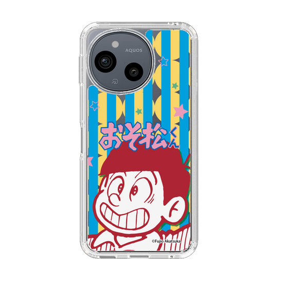 スリムプロテクションケース［ おそ松くん - お顔 ］