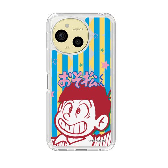 スリムプロテクションケース［ おそ松くん - お顔 ］