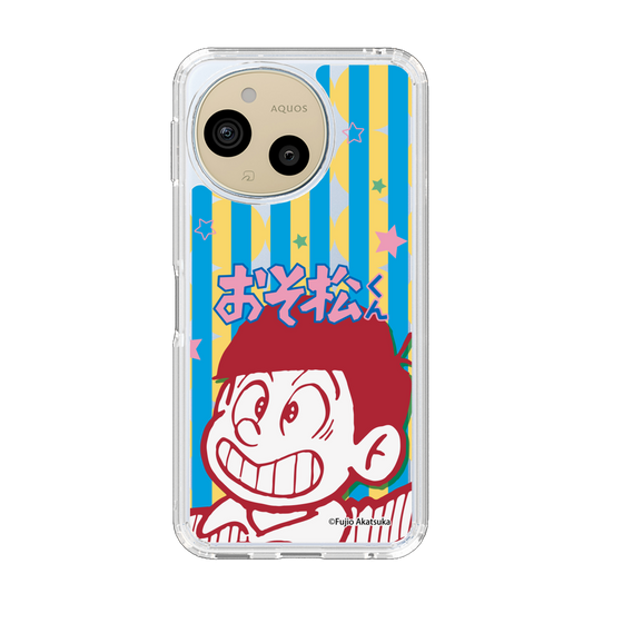 スリムプロテクションケース［ おそ松くん - お顔 ］