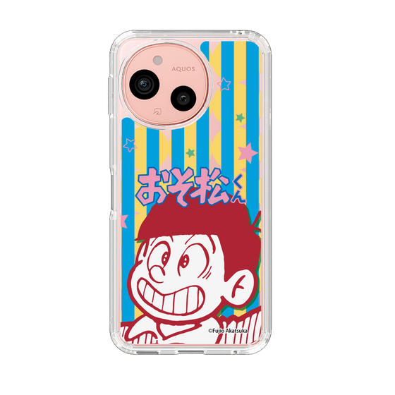 スリムプロテクションケース［ おそ松くん - お顔 ］