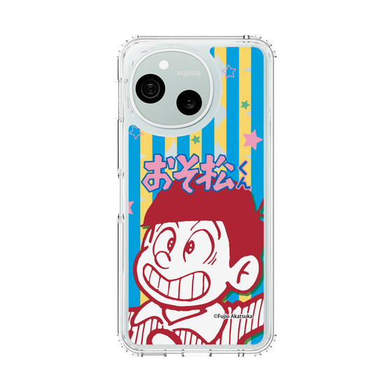 スリムプロテクションケース［ おそ松くん - お顔 ］