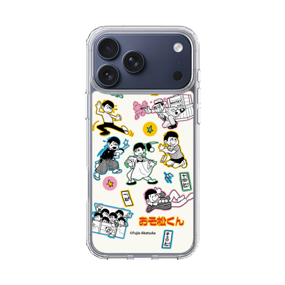 スリムプロテクションケース［ おそ松くん - レトロ ］