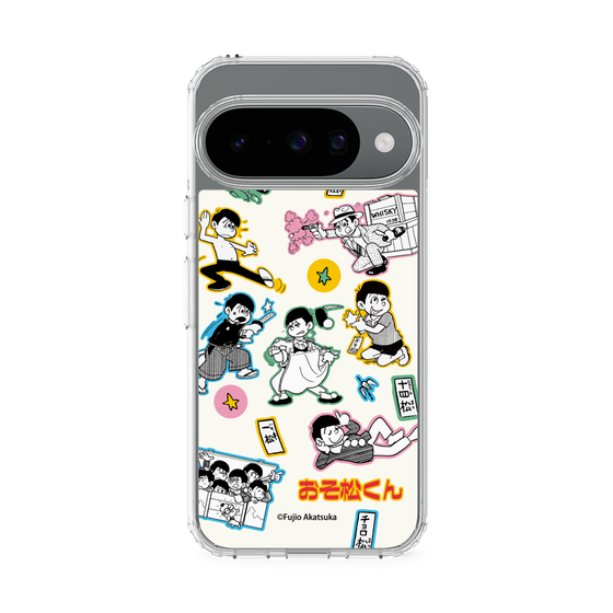 スリムプロテクションケース［ おそ松くん - レトロ ］