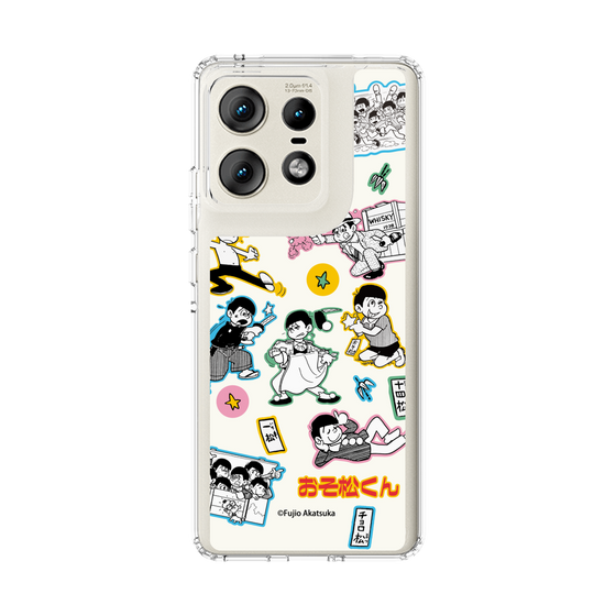 スリムプロテクションケース［ おそ松くん - レトロ ］