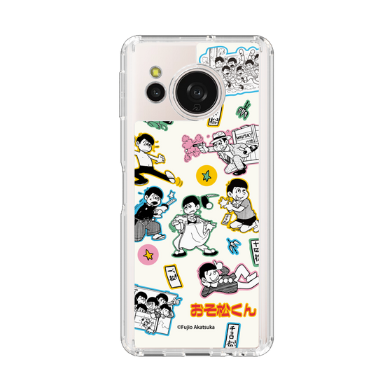 スリムプロテクションケース［ おそ松くん - レトロ ］