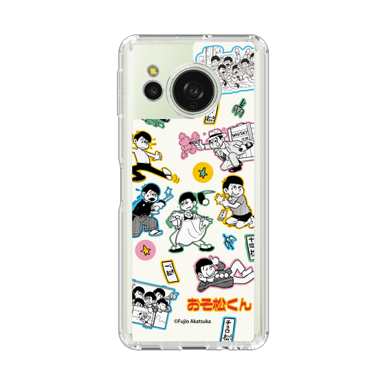 スリムプロテクションケース［ おそ松くん - レトロ ］