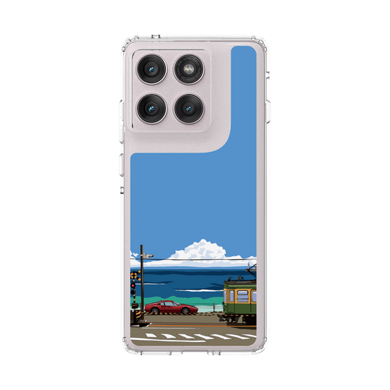 スリムプロテクションケース［ スタジオアレック 湘南物語 - 江ノ電とフェラーリ328GT ］