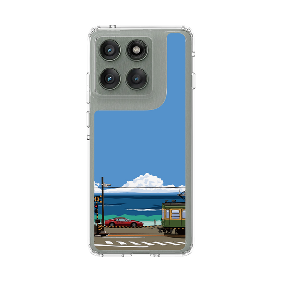 スリムプロテクションケース［ スタジオアレック 湘南物語 - 江ノ電とフェラーリ328GT ］