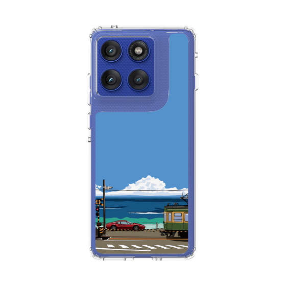 スリムプロテクションケース［ スタジオアレック 湘南物語 - 江ノ電とフェラーリ328GT ］