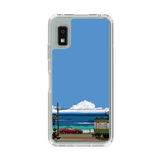 スリムプロテクションケース［ スタジオアレック 湘南物語 - 江ノ電とフェラーリ328GT ］