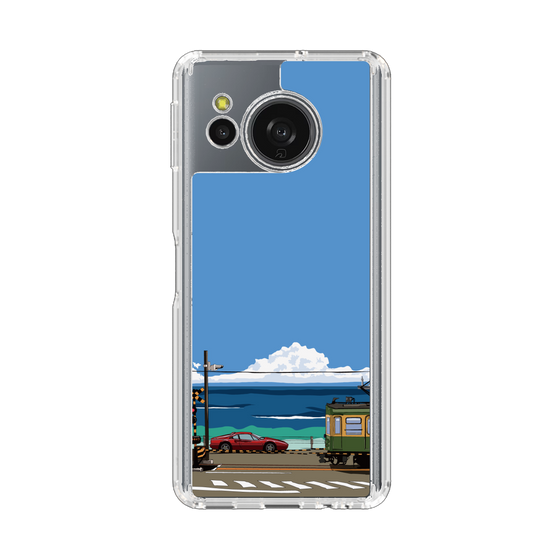 スリムプロテクションケース［ スタジオアレック 湘南物語 - 江ノ電とフェラーリ328GT ］