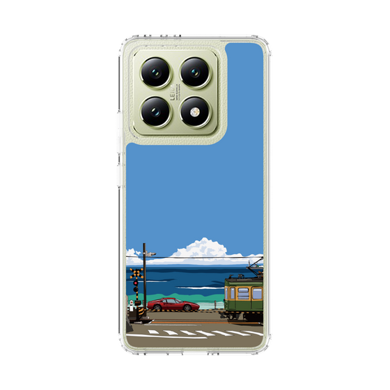 スリムプロテクションケース［ スタジオアレック 湘南物語 - 江ノ電とフェラーリ328GT ］
