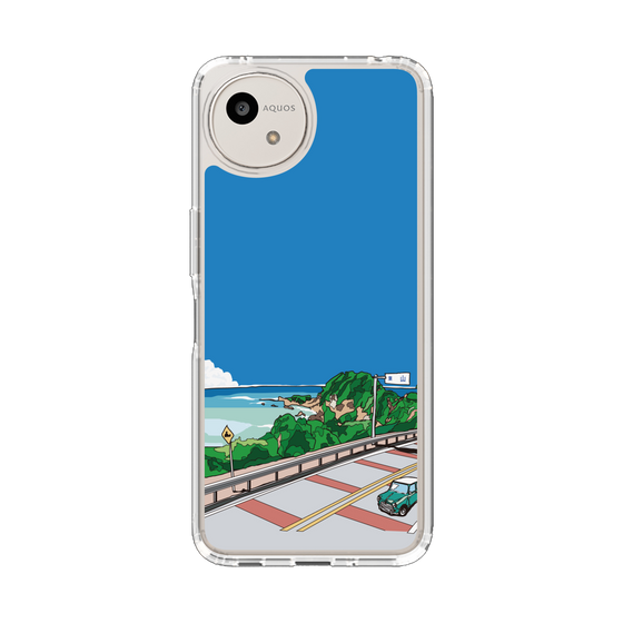 スリムプロテクションケース［ スタジオアレック 湘南物語 - 葉山の道路から ］