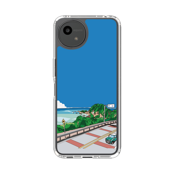 スリムプロテクションケース［ スタジオアレック 湘南物語 - 葉山の道路から ］