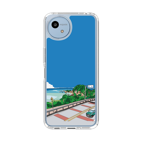 スリムプロテクションケース［ スタジオアレック 湘南物語 - 葉山の道路から ］