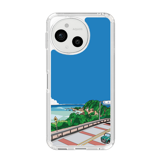 スリムプロテクションケース［ スタジオアレック 湘南物語 - 葉山の道路から ］