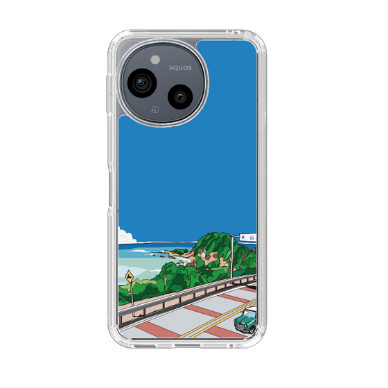 スリムプロテクションケース［ スタジオアレック 湘南物語 - 葉山の道路から ］