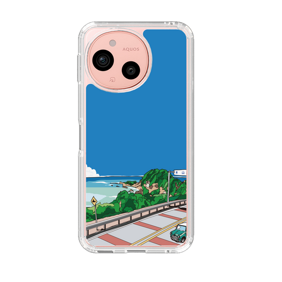 スリムプロテクションケース［ スタジオアレック 湘南物語 - 葉山の道路から ］