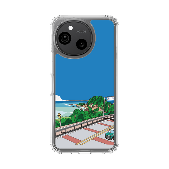 スリムプロテクションケース［ スタジオアレック 湘南物語 - 葉山の道路から ］