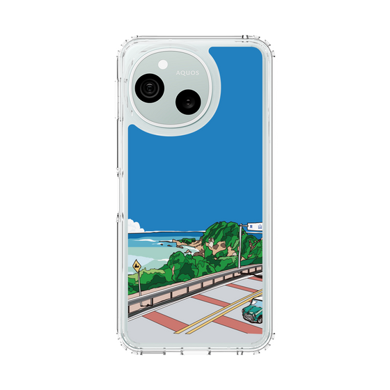 スリムプロテクションケース［ スタジオアレック 湘南物語 - 葉山の道路から ］