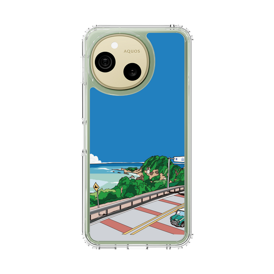 スリムプロテクションケース［ スタジオアレック 湘南物語 - 葉山の道路から ］