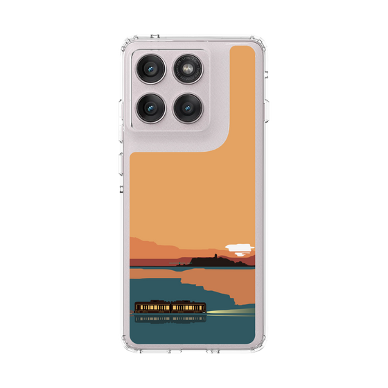 スリムプロテクションケース［ スタジオアレック 湘南物語 - 夕日と江ノ電 ］