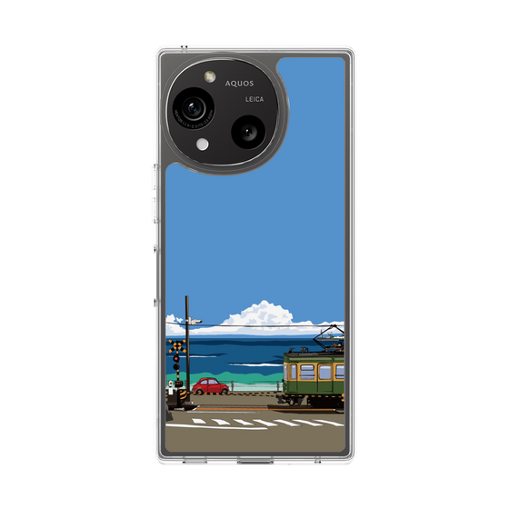 スリムプロテクションケース［ スタジオアレック 湘南物語 - 江ノ電とフィアット500 ］
