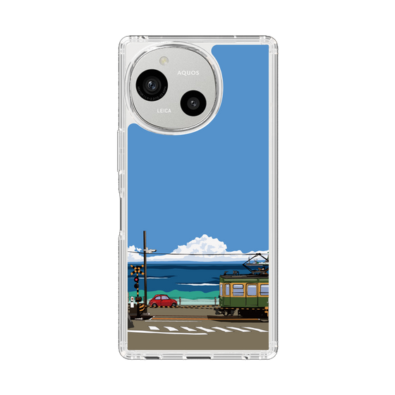 スリムプロテクションケース［ スタジオアレック 湘南物語 - 江ノ電とフィアット500 ］