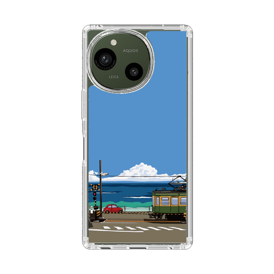 スリムプロテクションケース［ スタジオアレック 湘南物語 - 江ノ電とフィアット500 ］