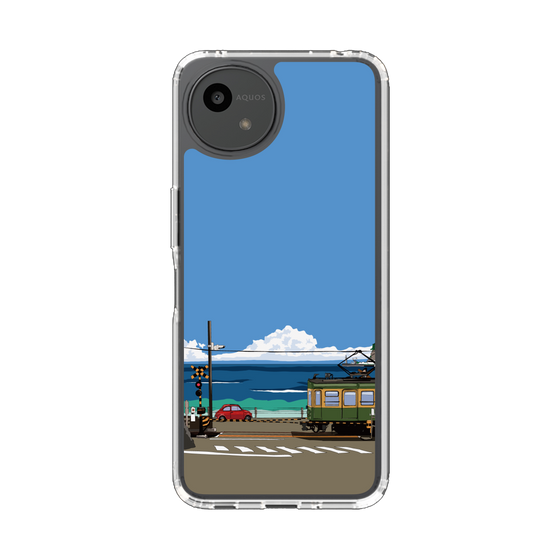 スリムプロテクションケース［ スタジオアレック 湘南物語 - 江ノ電とフィアット500 ］