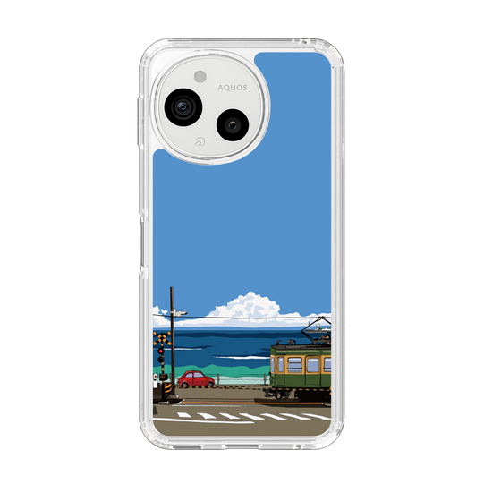 スリムプロテクションケース［ スタジオアレック 湘南物語 - 江ノ電とフィアット500 ］