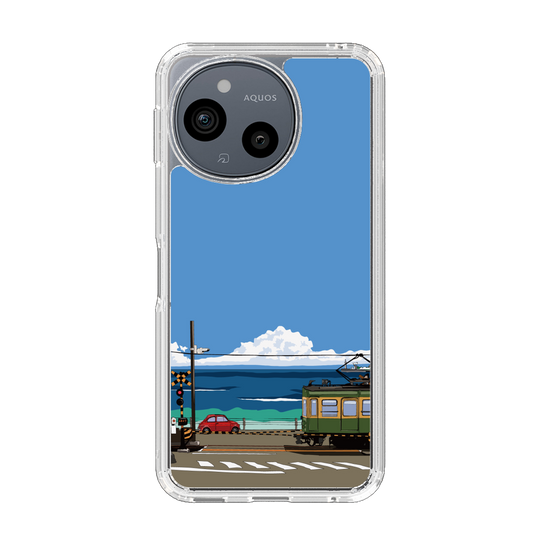 スリムプロテクションケース［ スタジオアレック 湘南物語 - 江ノ電とフィアット500 ］