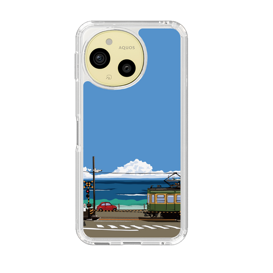 スリムプロテクションケース［ スタジオアレック 湘南物語 - 江ノ電とフィアット500 ］