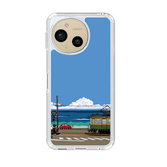 スリムプロテクションケース［ スタジオアレック 湘南物語 - 江ノ電とフィアット500 ］