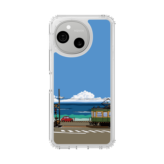 スリムプロテクションケース［ スタジオアレック 湘南物語 - 江ノ電とフィアット500 ］