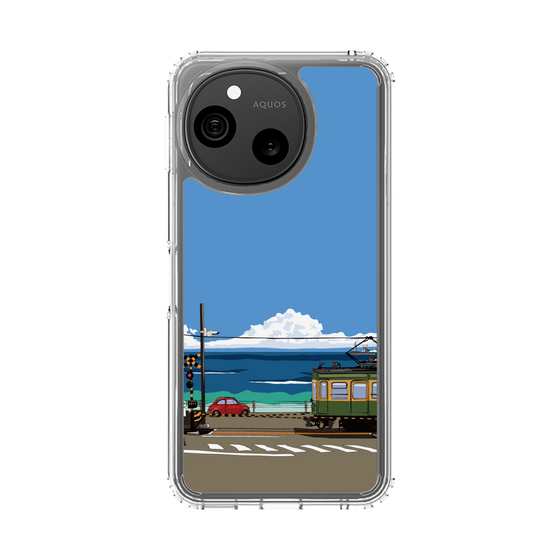 スリムプロテクションケース［ スタジオアレック 湘南物語 - 江ノ電とフィアット500 ］