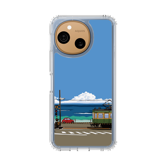 スリムプロテクションケース［ スタジオアレック 湘南物語 - 江ノ電とフィアット500 ］