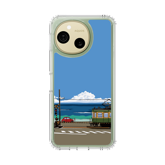 スリムプロテクションケース［ スタジオアレック 湘南物語 - 江ノ電とフィアット500 ］