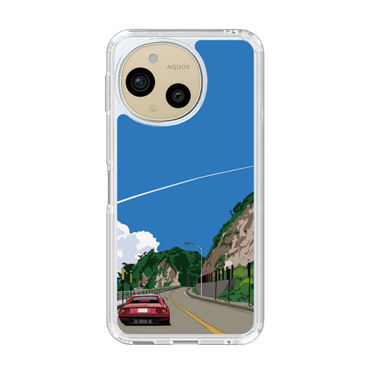 スリムプロテクションケース［ スタジオアレック 湘南物語 - 飛行機雲 ］