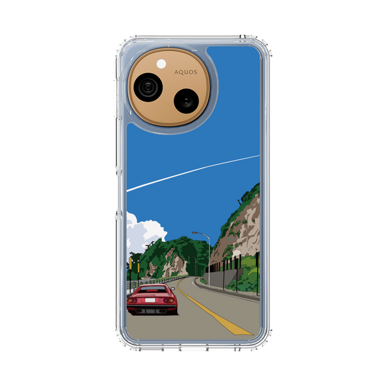 スリムプロテクションケース［ スタジオアレック 湘南物語 - 飛行機雲 ］