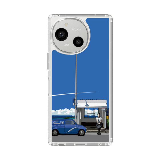 スリムプロテクションケース［ スタジオアレック 湘南物語 - 夏のバス停 ］