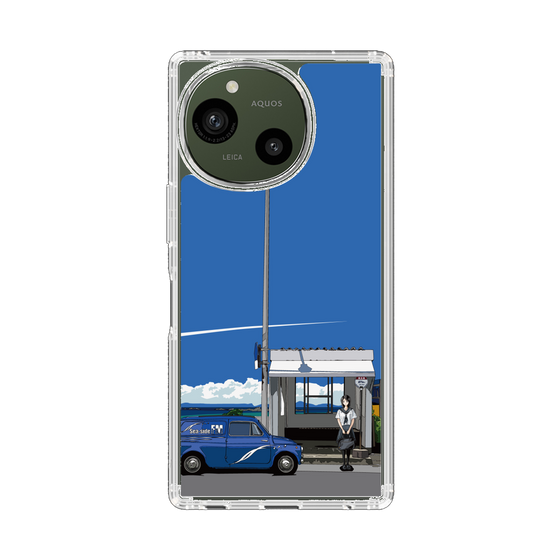 スリムプロテクションケース［ スタジオアレック 湘南物語 - 夏のバス停 ］