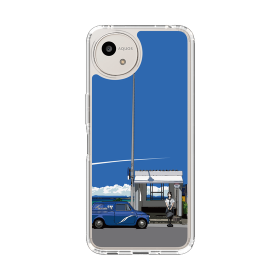 スリムプロテクションケース［ スタジオアレック 湘南物語 - 夏のバス停 ］